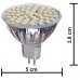 Bec LED PowerX, 80 LED-uri, MR16, 4W (32 W)